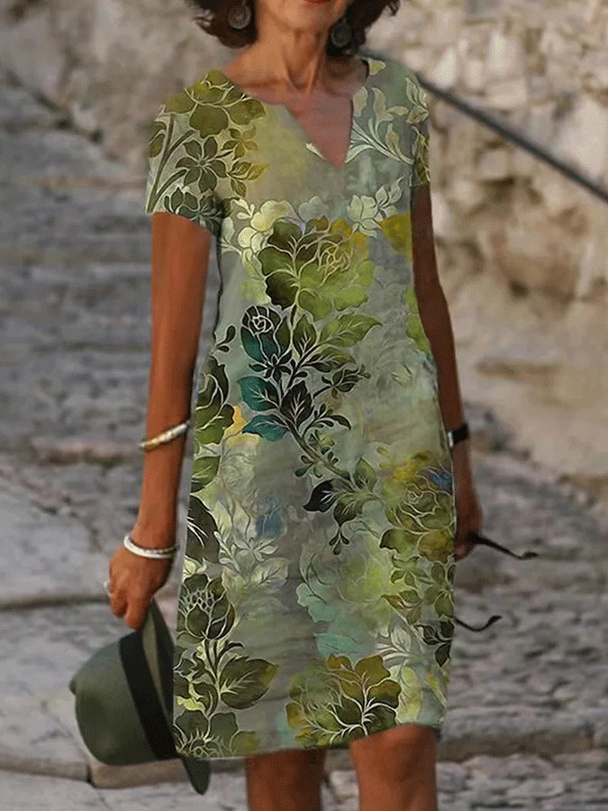 Lettie - Luxe Jurk met V-Hals
