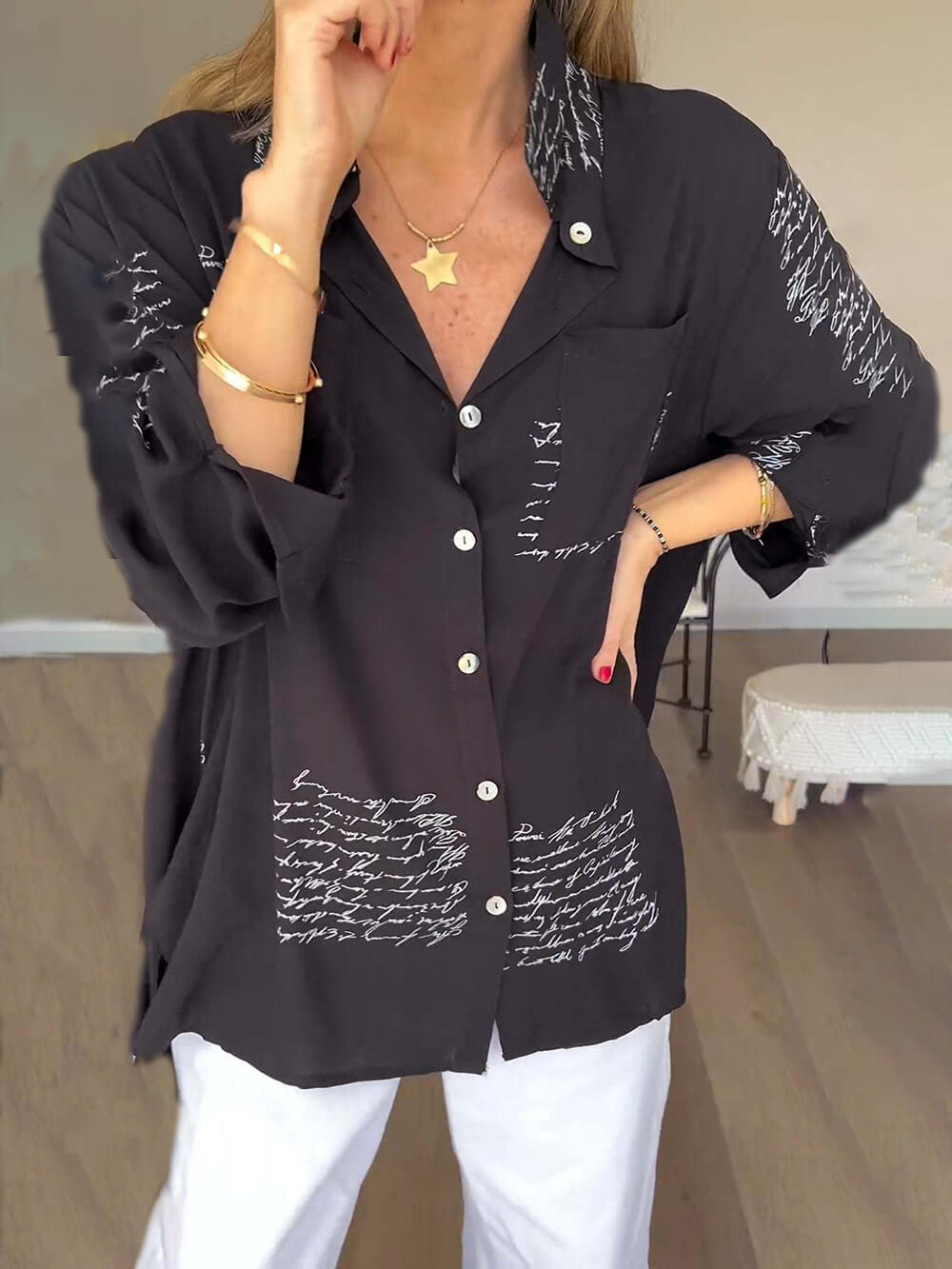 Lyana™ - Overhemd voor casual en trendy stijl