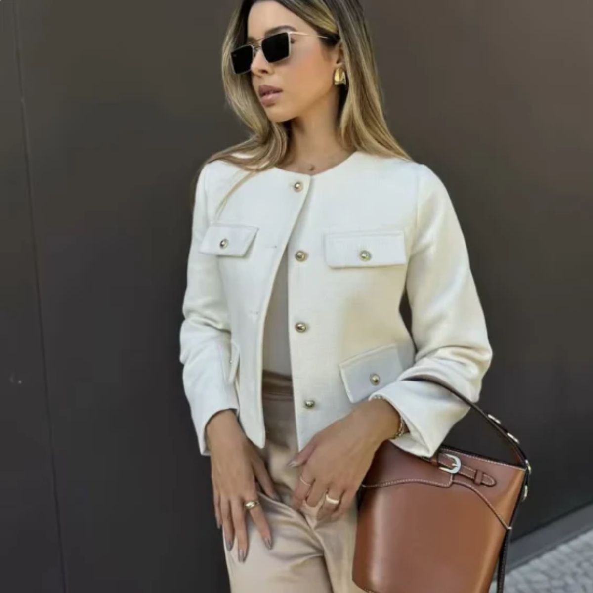 Cylia - Knoop Blazer