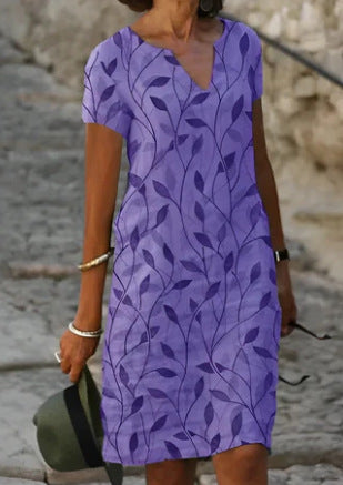Lettie - Luxe Jurk met V-Hals