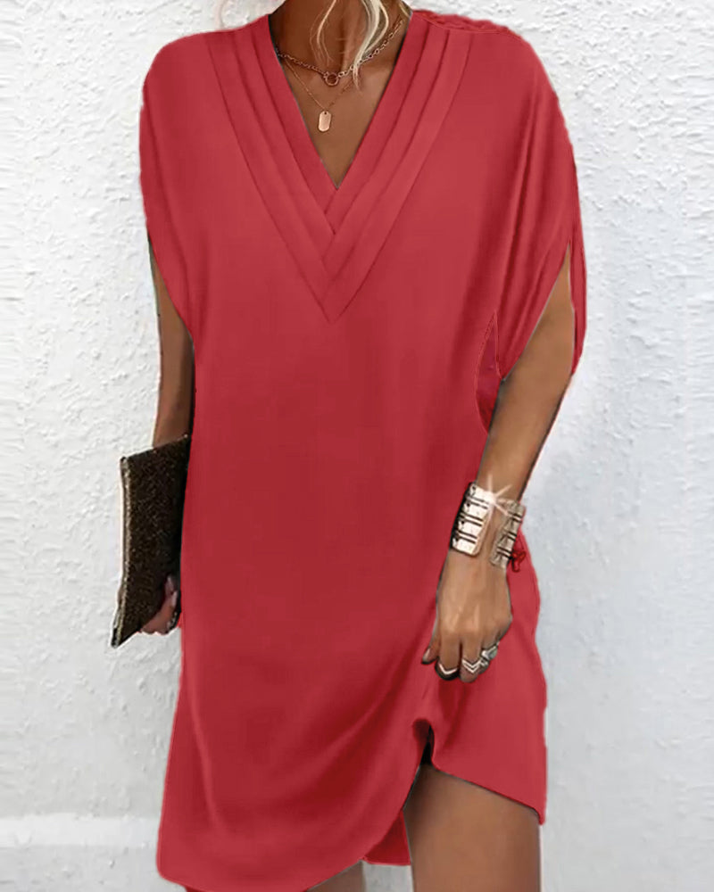 Selene - Elegante Jurk met V-Hals