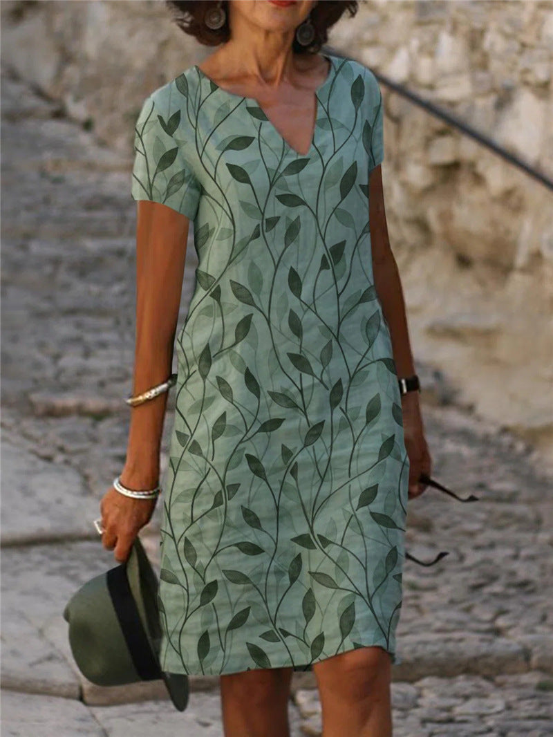 Lettie - Luxe Jurk met V-Hals