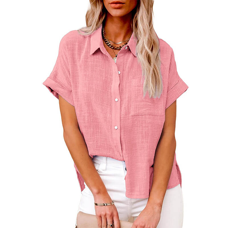 Adelene™ - Tijdloze Knopenblouse