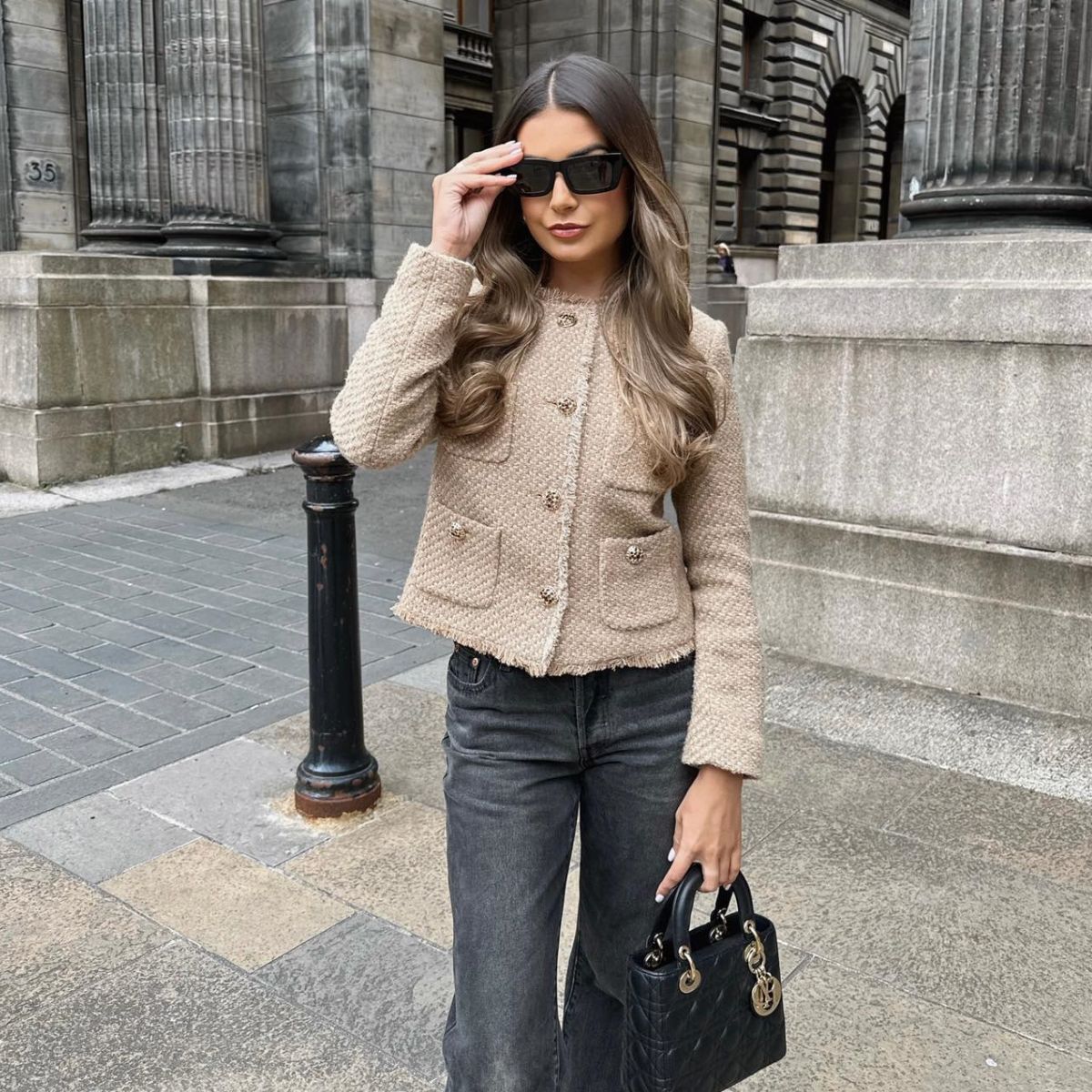 Bente - Gebreide Blazer