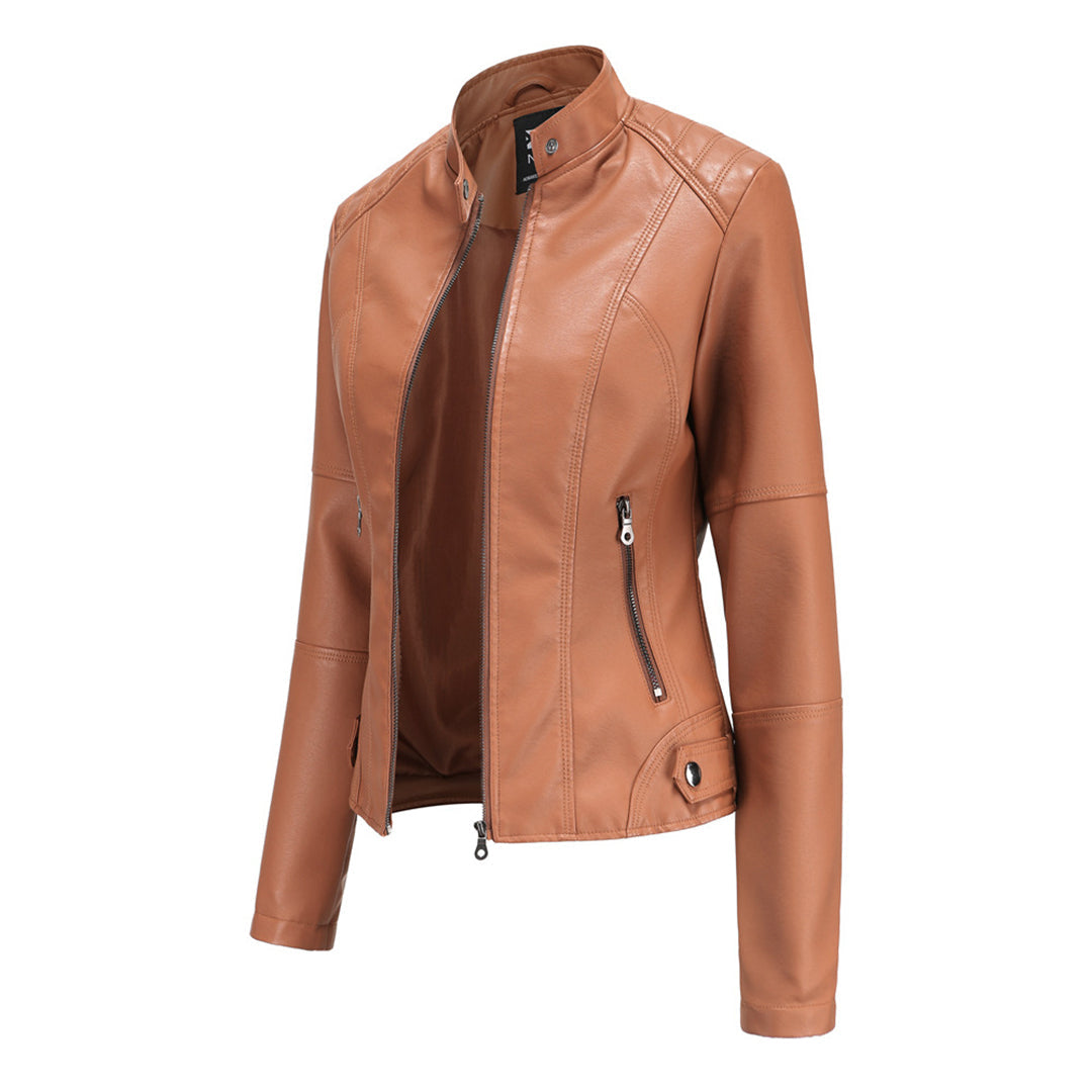 Milena™ - Elegant leren jack