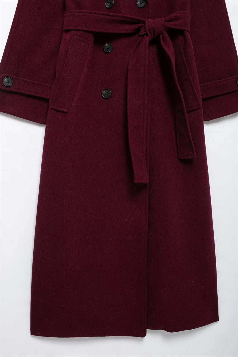 Laluna® | Classy Burgundy Jas
