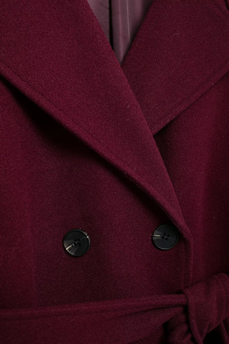Laluna® | Classy Burgundy Jas