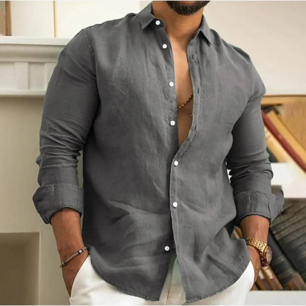 Wesly™ | Linnen Strandshirt