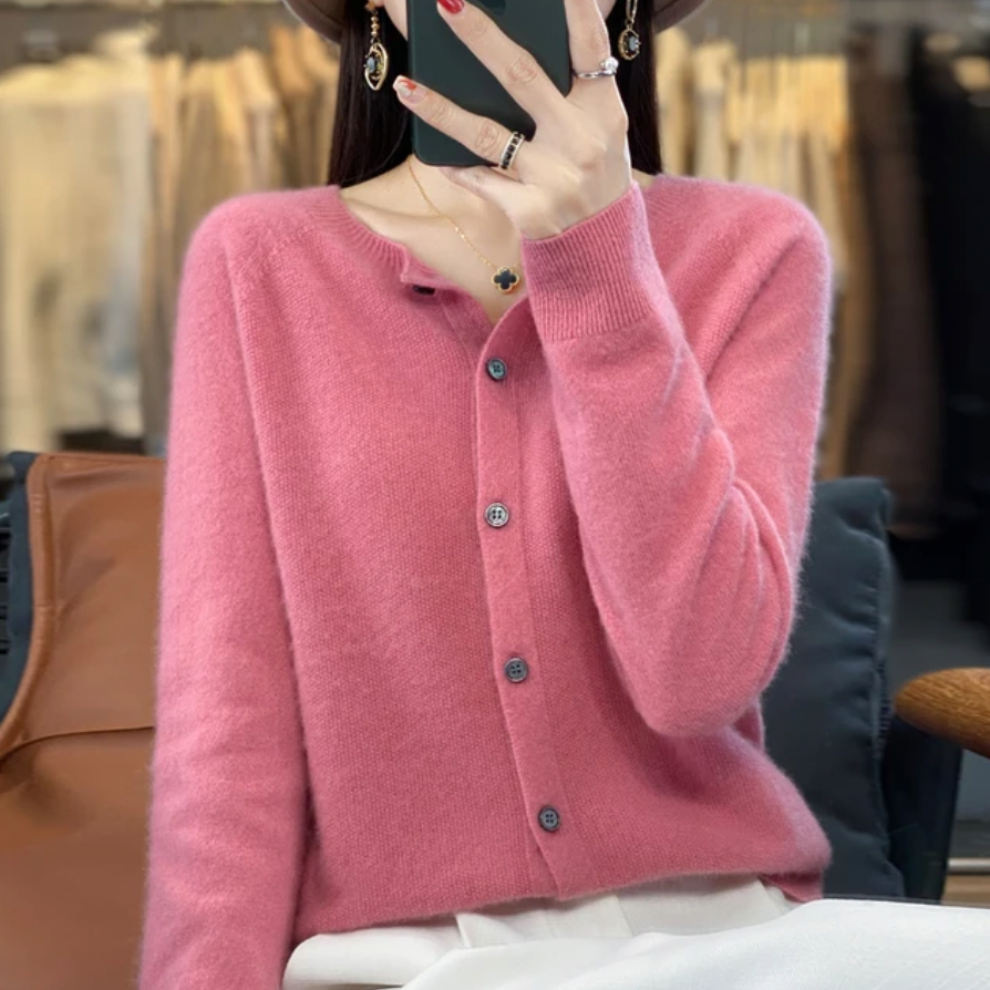 Laluna® | Elegante Knoopjes Cardigan