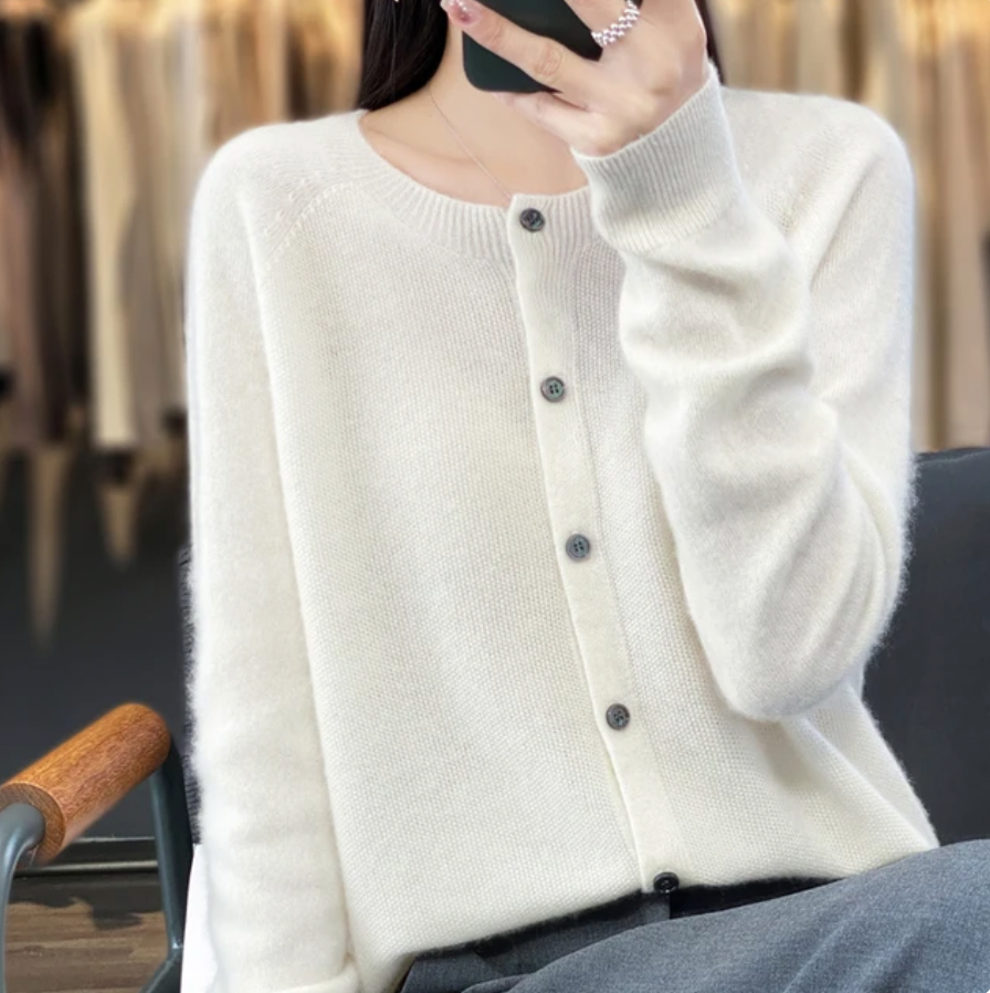 Laluna® | Elegante Knoopjes Cardigan
