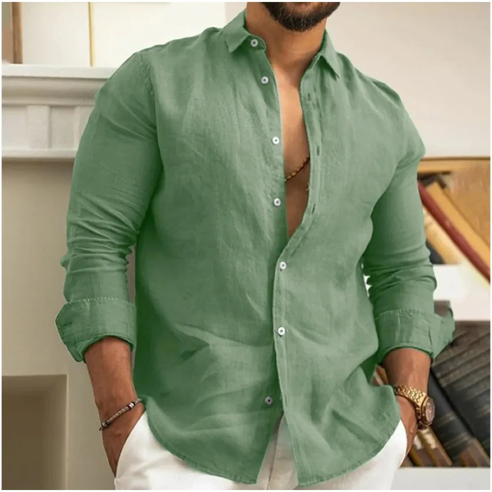 Wesly™ | Linnen Strandshirt