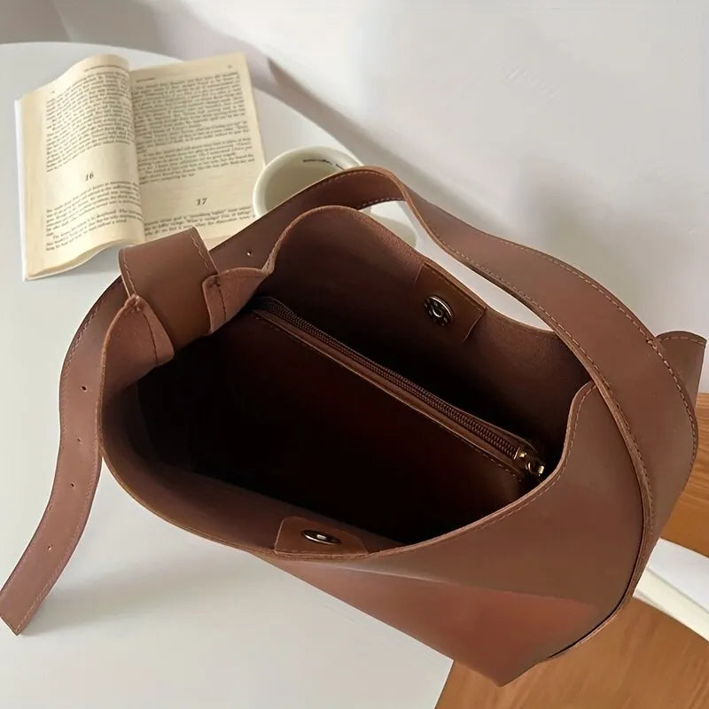 Laluna® | Elegante Leren Schoudertas