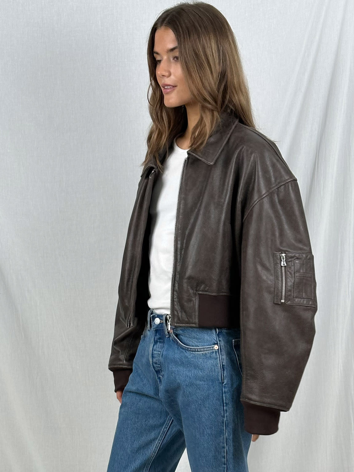 Laluna® | Cropped Bomber