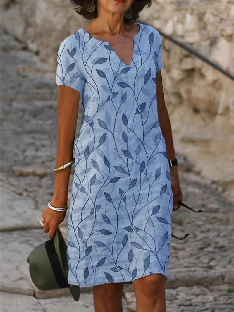 Lettie - Luxe Jurk met V-Hals