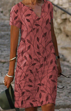 Lettie - Luxe Jurk met V-Hals