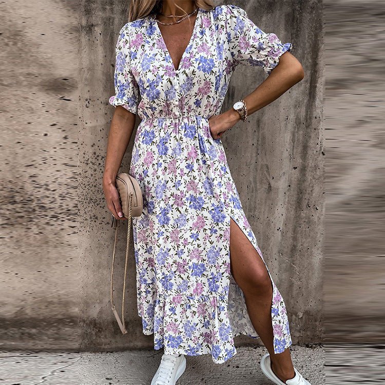 Meira - Elegante Bloemenjurk