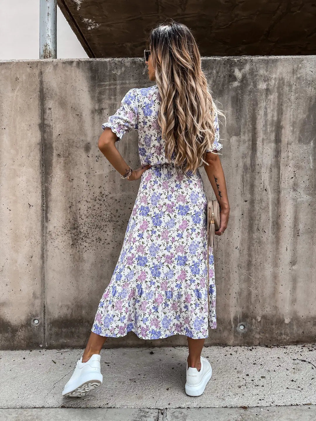Meira - Elegante Bloemenjurk