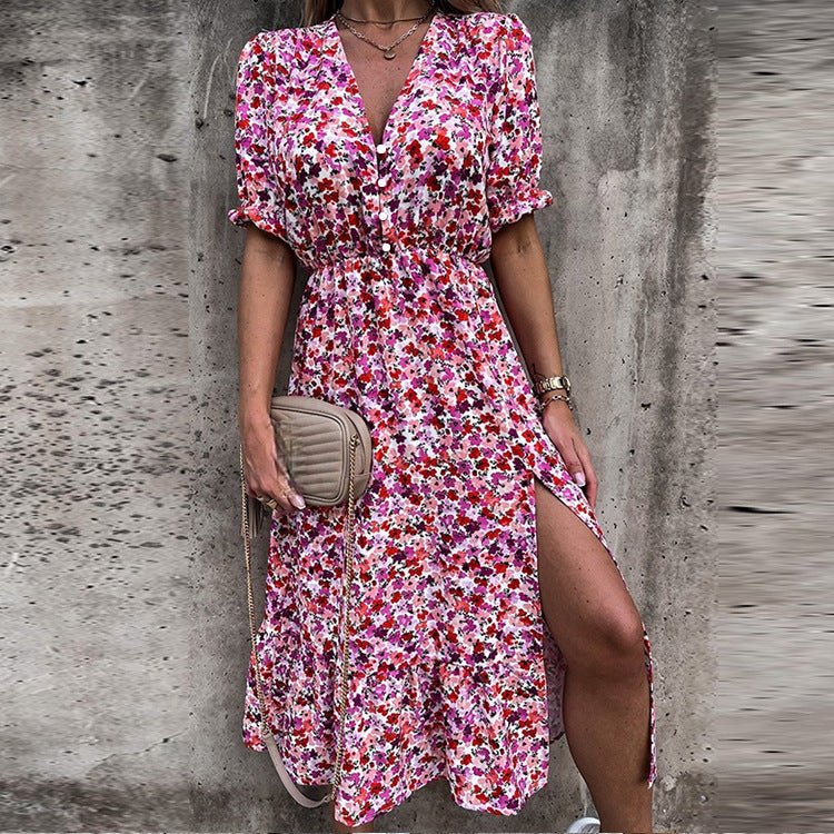 Meira - Elegante Bloemenjurk
