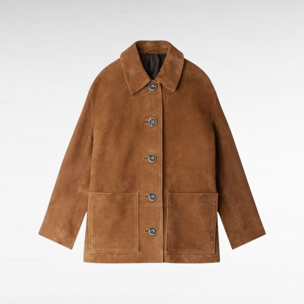 Laluna® | Suede Statement Coat