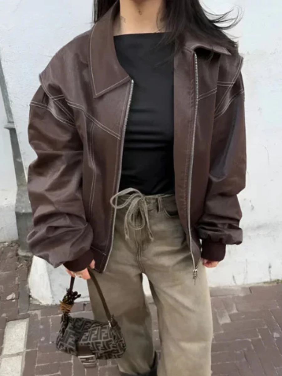 Lisa - Imitatieleren Bomberjack