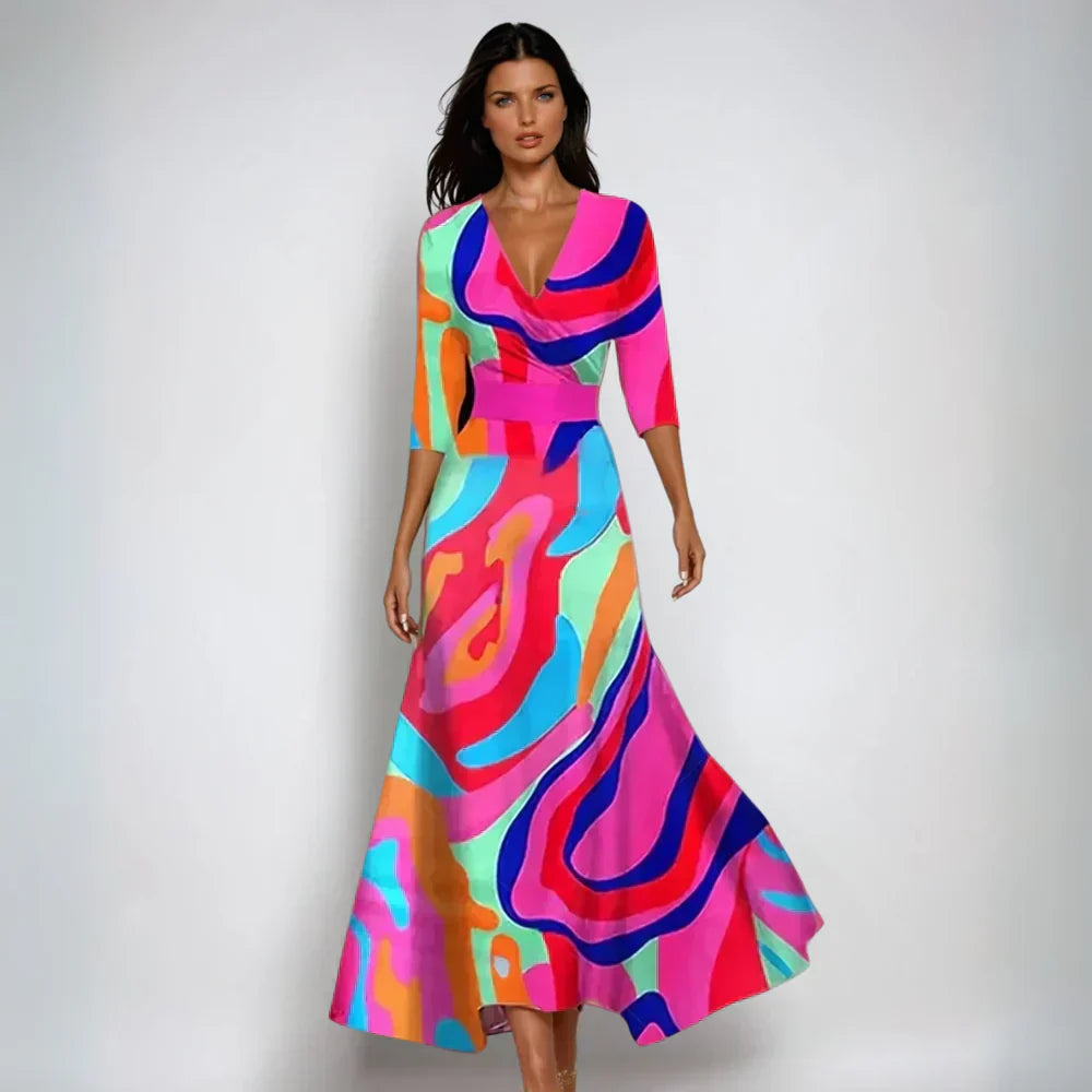 Laluna® | Elegante Bloemenjurk