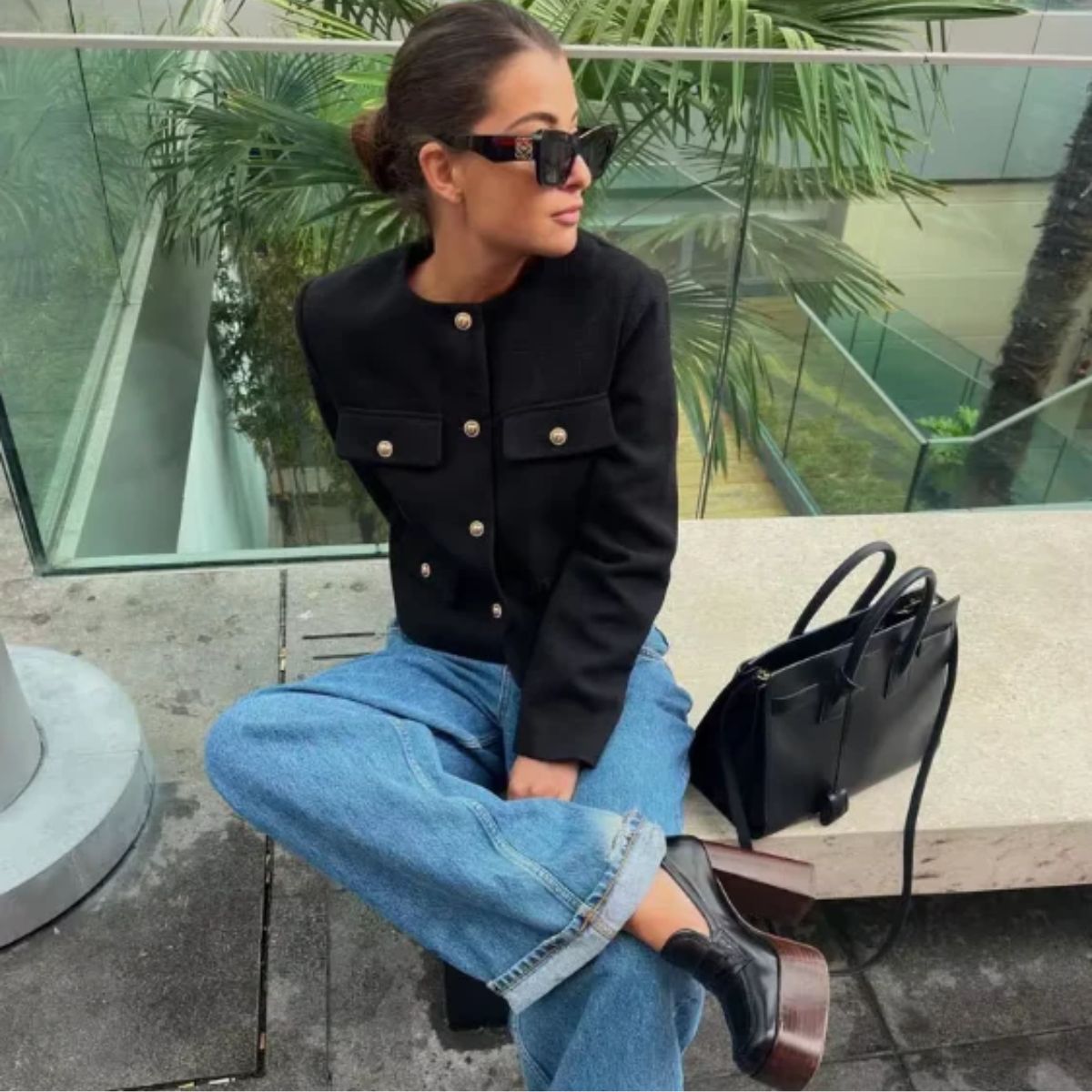 Cylia - Knoop Blazer