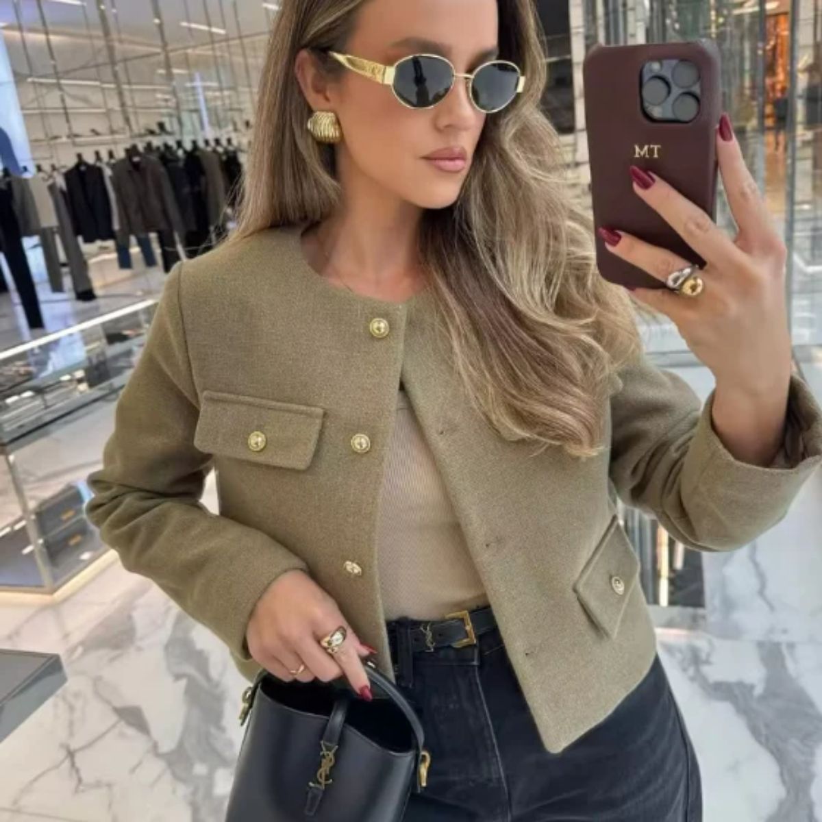 Cylia - Knoop Blazer