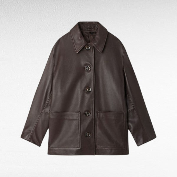 Laluna® | Suede Statement Coat