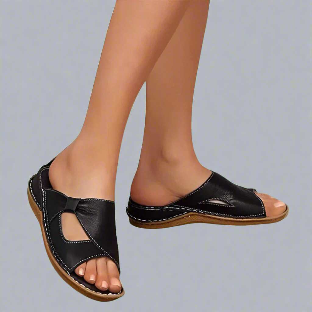 Mirlinda | Orthopedische Sandalen met Antislip Premium Zool