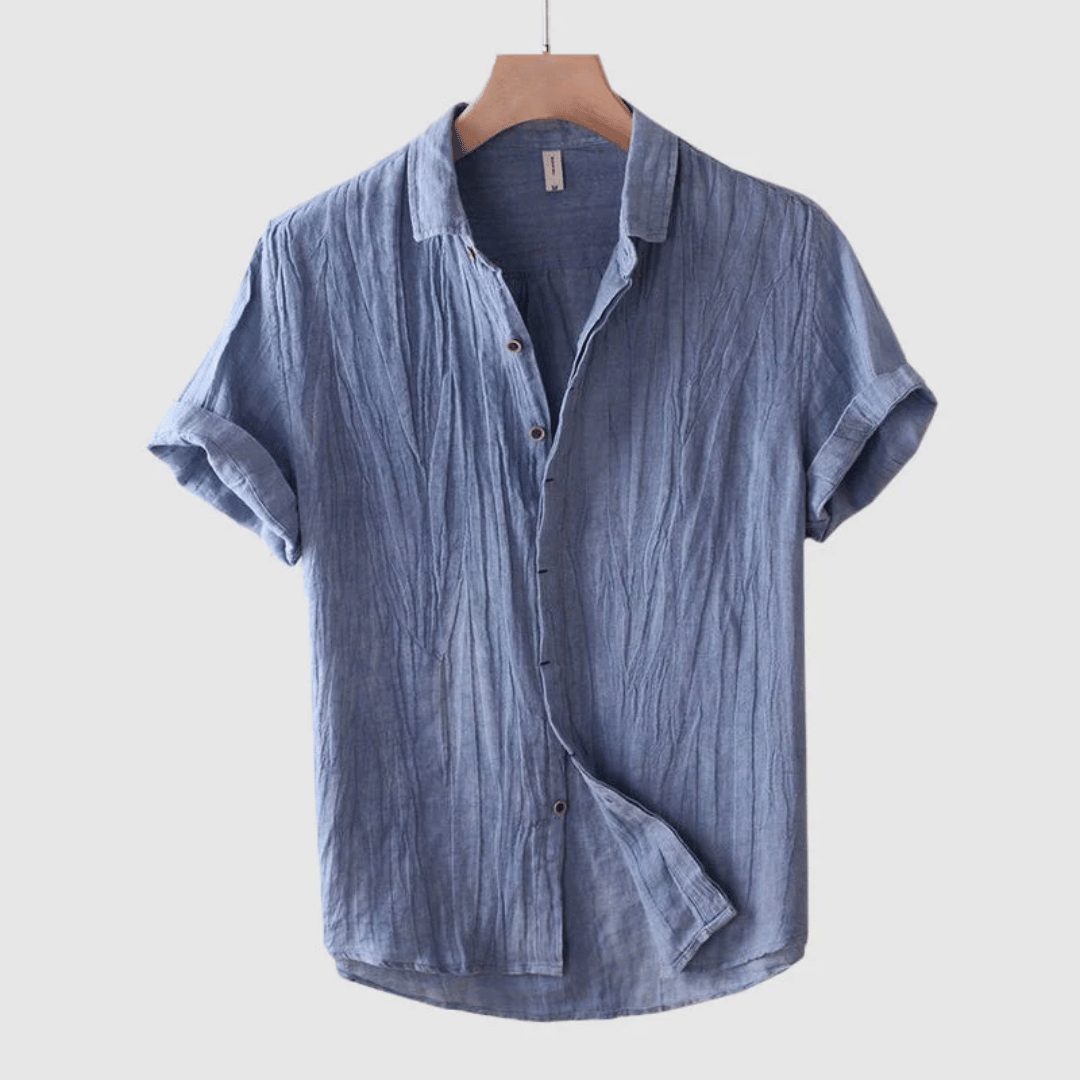 Wellington™ | Korte Mouwen Linnen Shirt