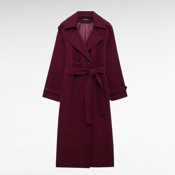 Laluna® | Classy Burgundy Jas