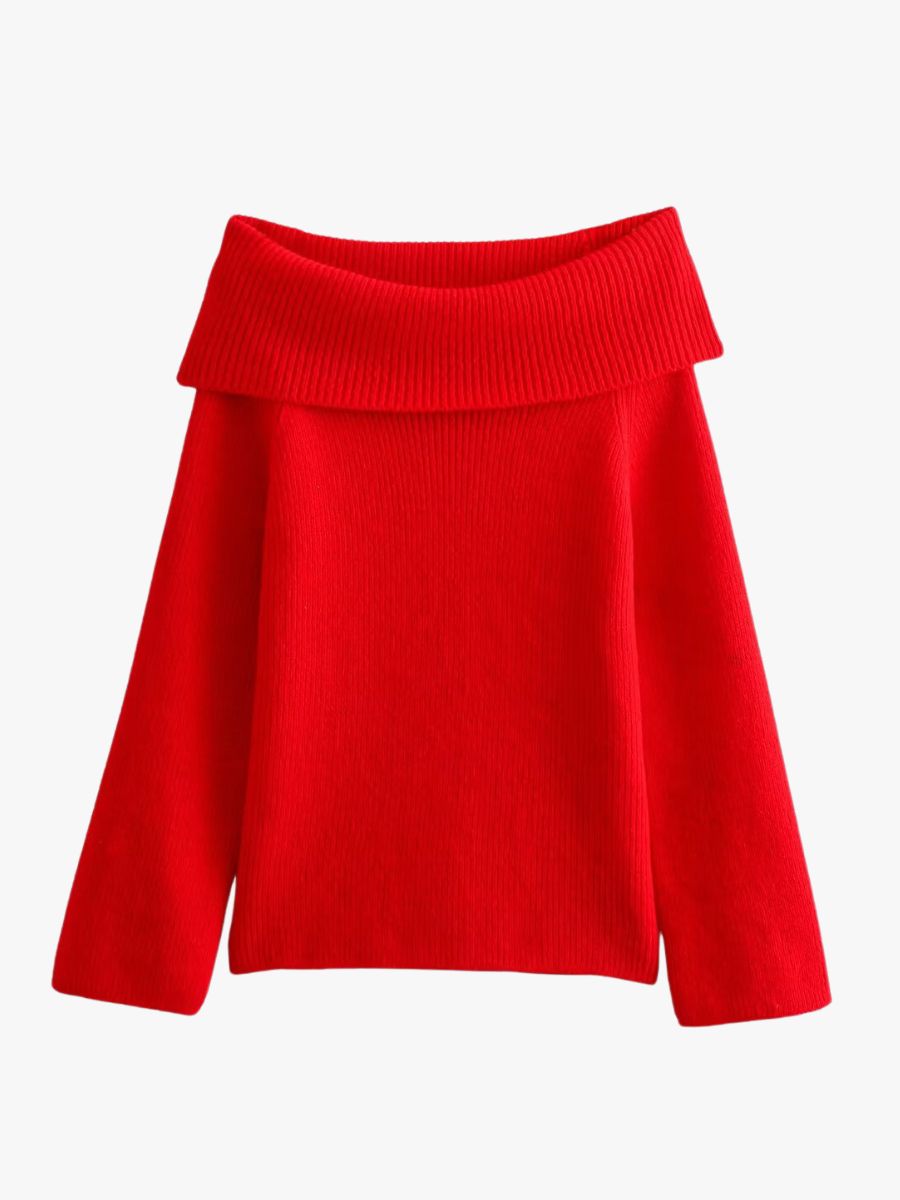 Soof - Off-shoulder Sweater