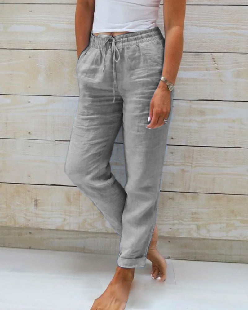 SUSAN | Rekbare Lichtgewicht Broek
