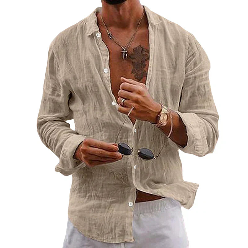Marcelo™ | Coastal Breeze Heren Shirt