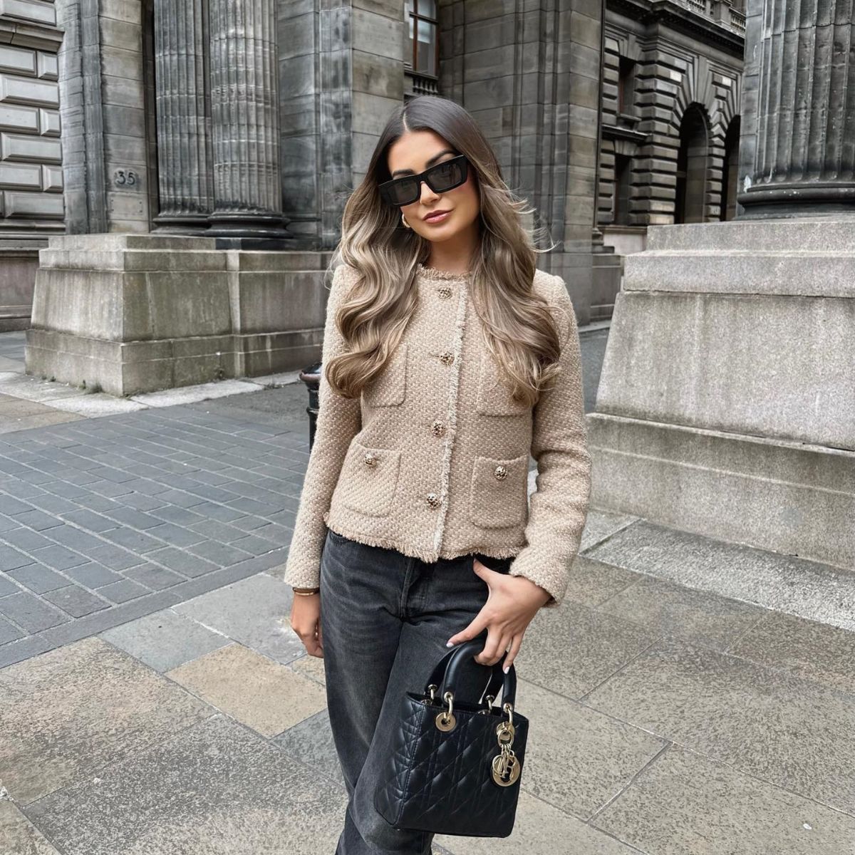 Bente - Gebreide Blazer
