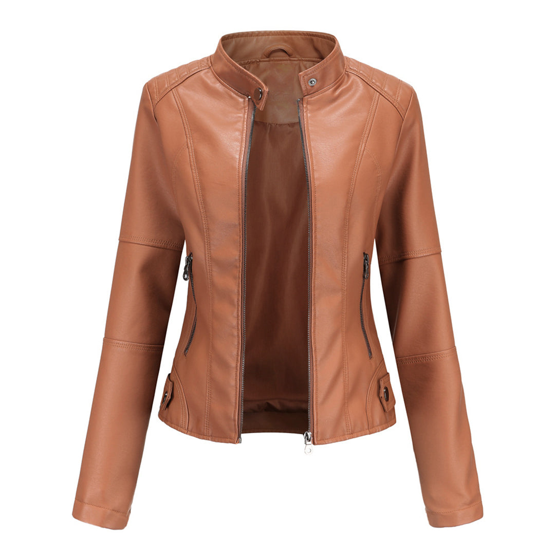 Milena™ - Elegant leren jack