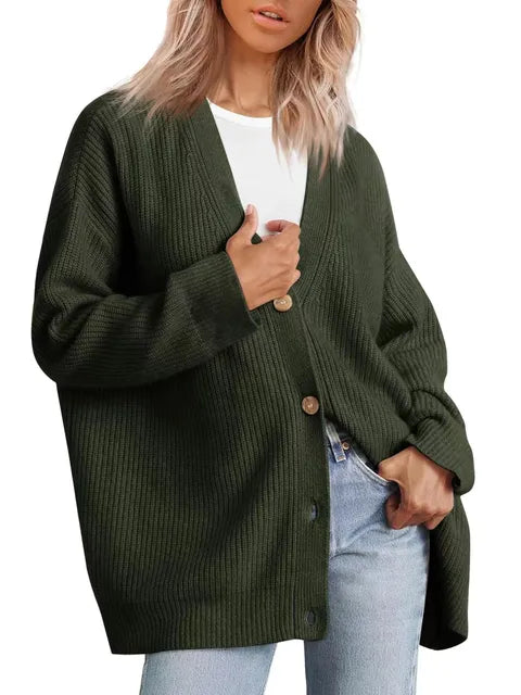 Laluna® | Elegante Knopen Cardigan