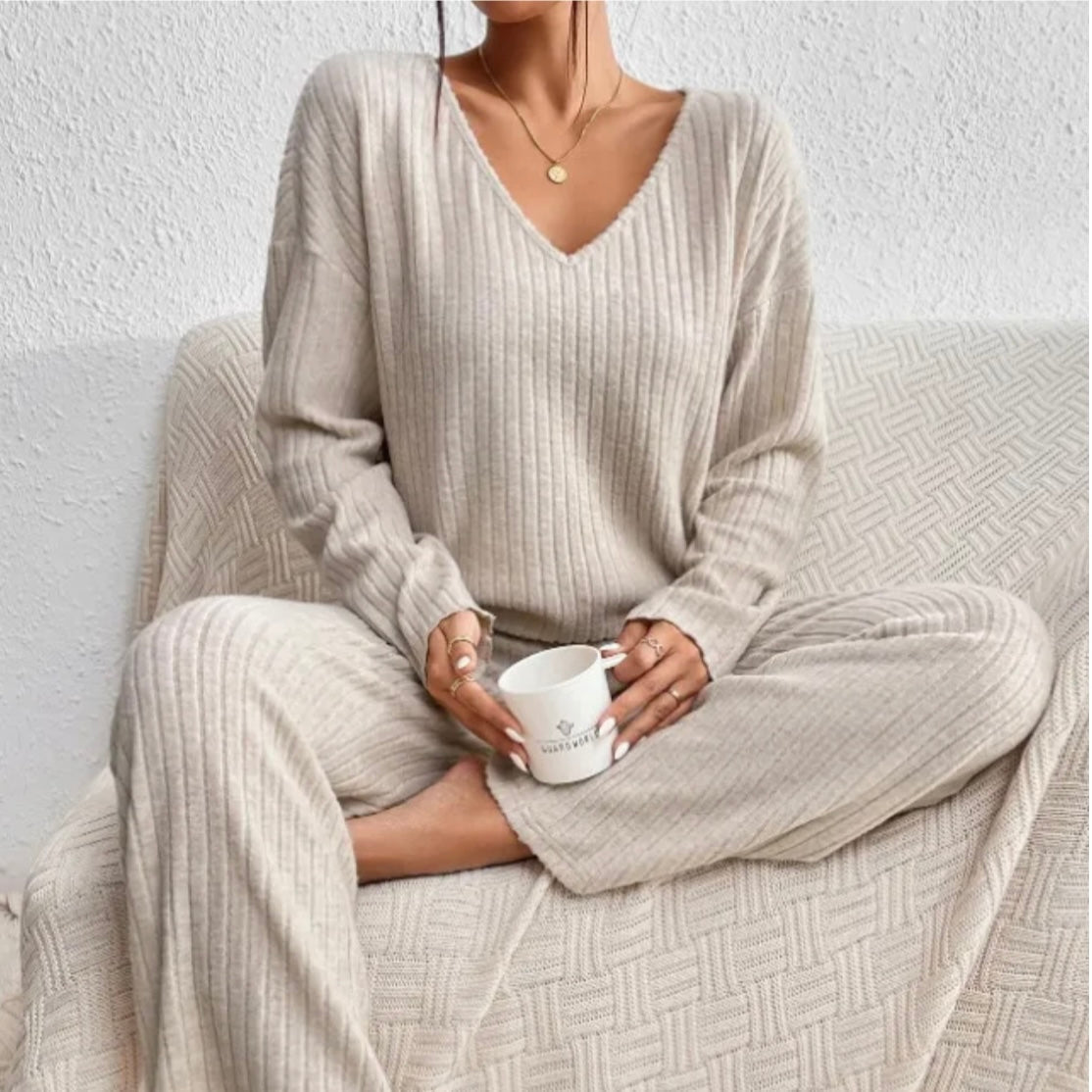 Laluna® | Gebreid Tweedelige Set