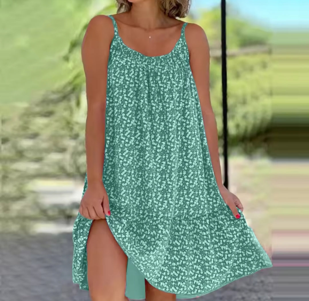 Adilla™ - Luchtige Bloemen Zomerjurk