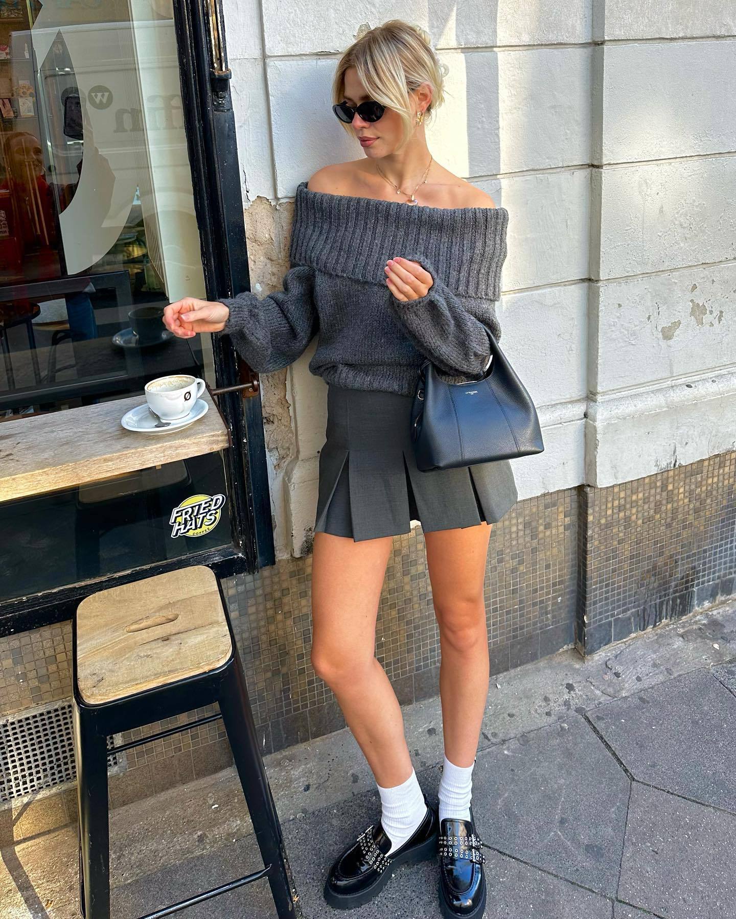Soof - Off-shoulder Sweater