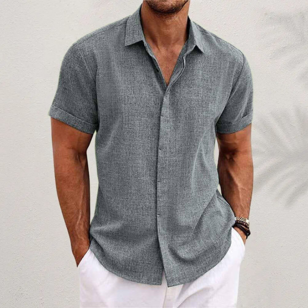 Oliver™ | Moeiteloze Comfort Korte Mouwen Shirt