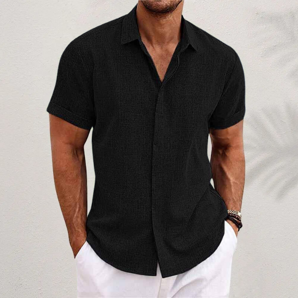 Oliver™ | Moeiteloze Comfort Korte Mouwen Shirt