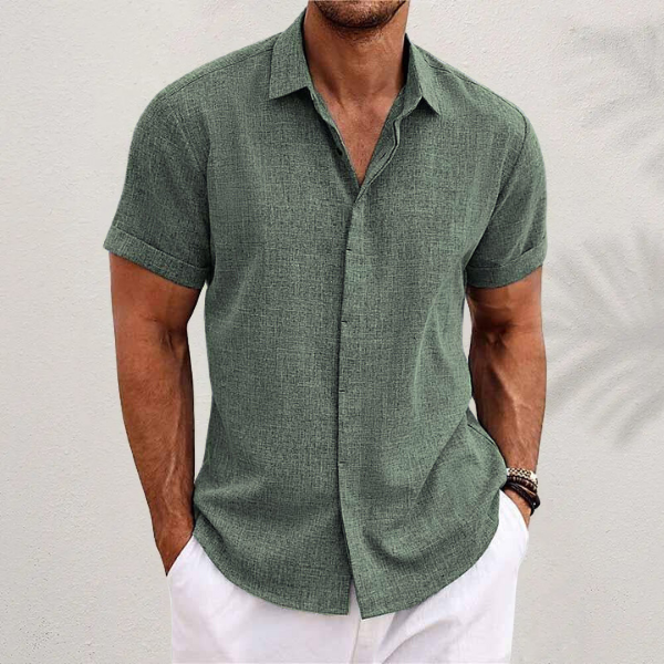 Oliver™ | Moeiteloze Comfort Korte Mouwen Shirt