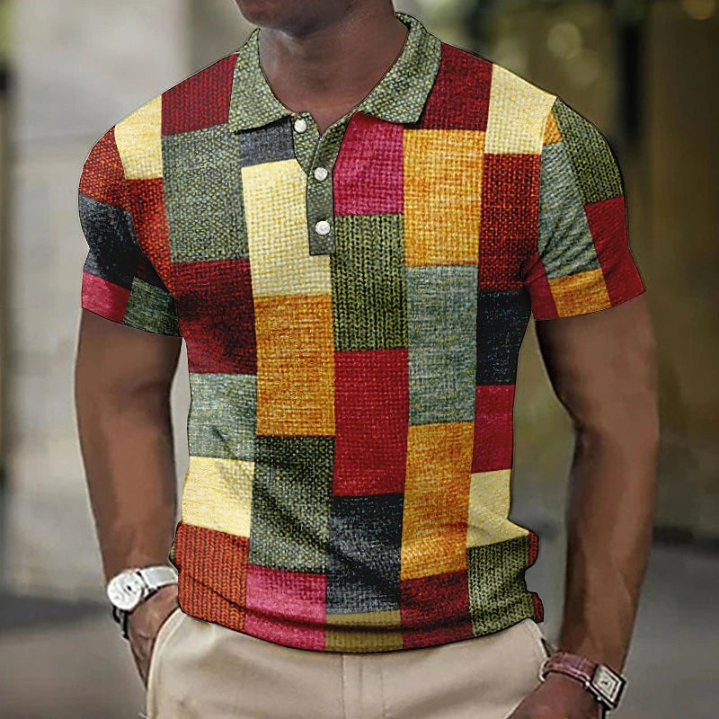 Henry™ | Stijlvol Multi-Kleur Polo Shirt