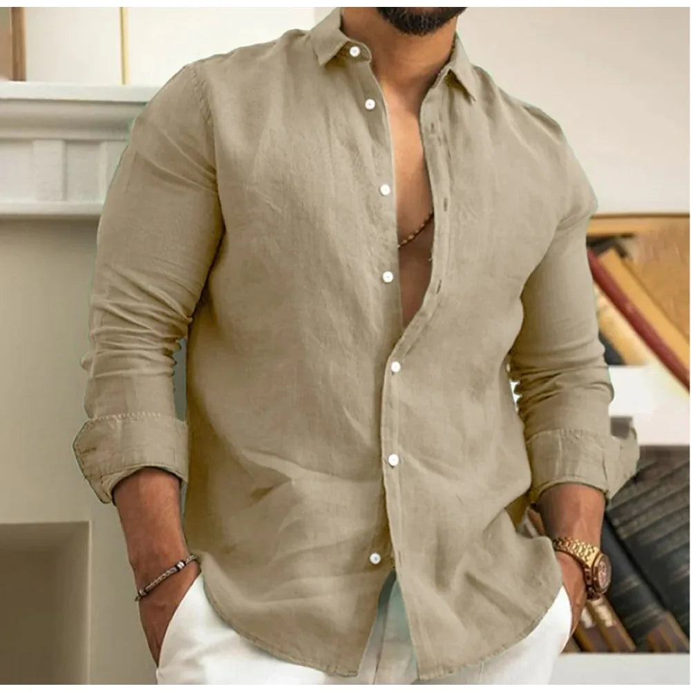 Wesly™ | Linnen Strandshirt