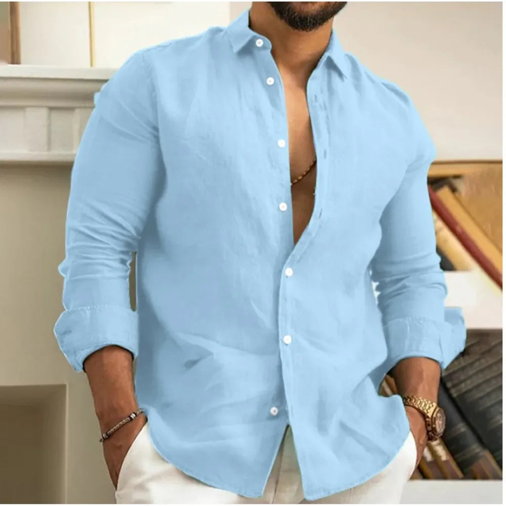 Wesly™ | Linnen Strandshirt