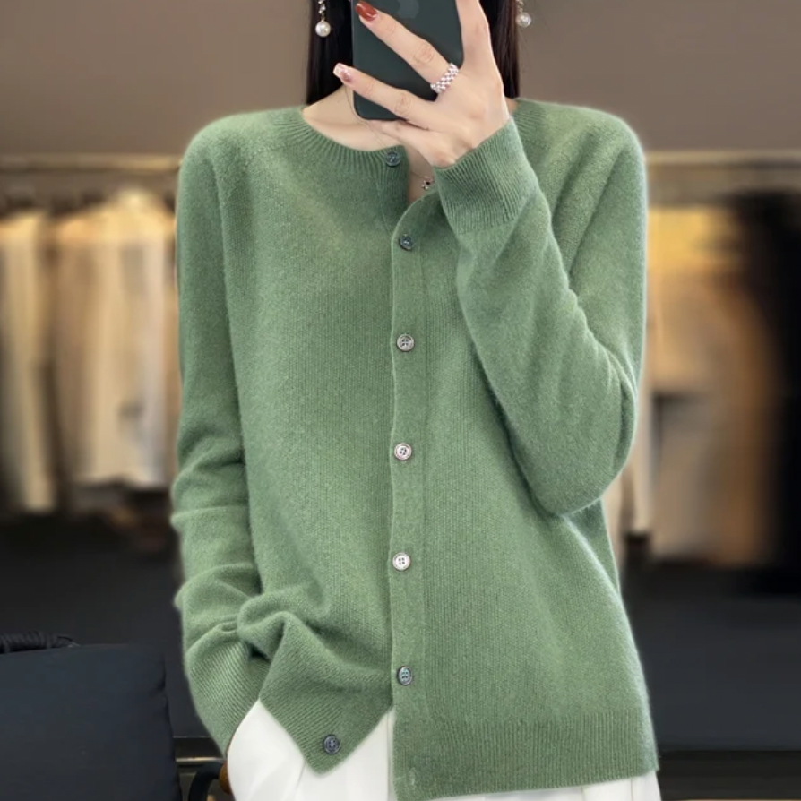 Laluna® | Elegante Knoopjes Cardigan