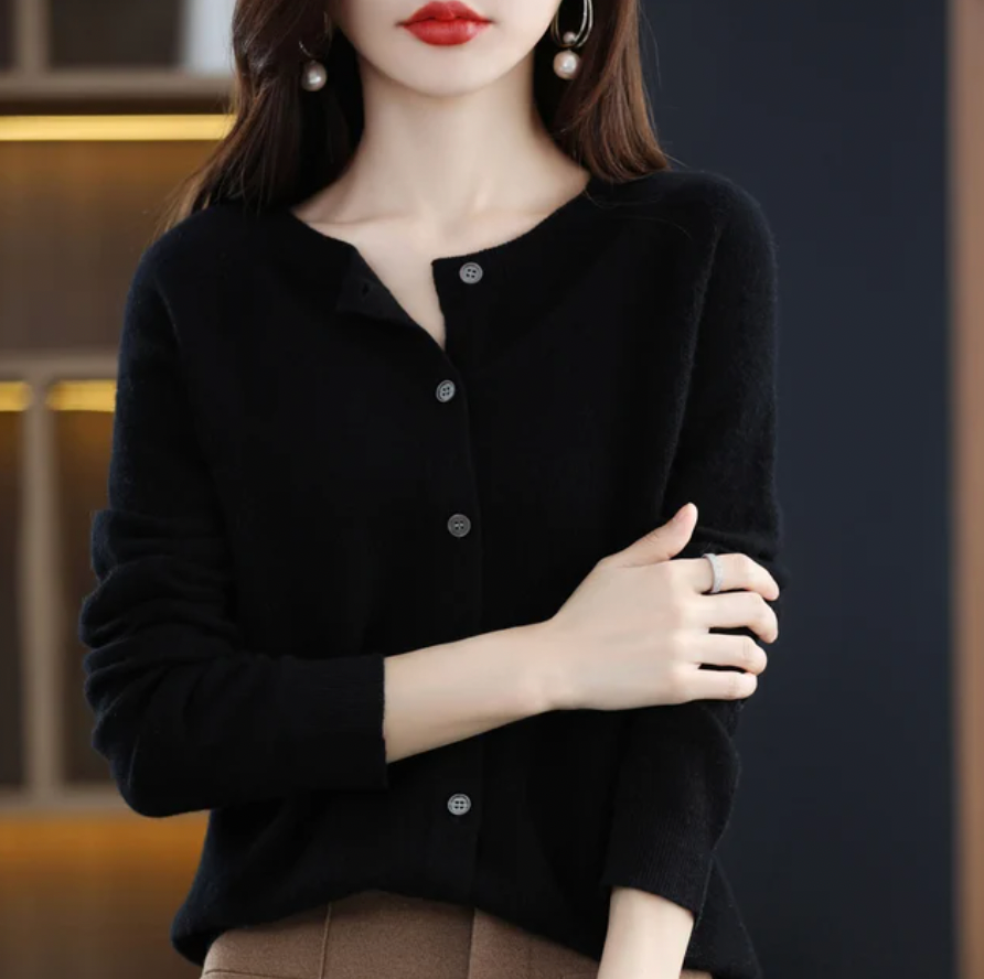 Laluna® | Elegante Knoopjes Cardigan