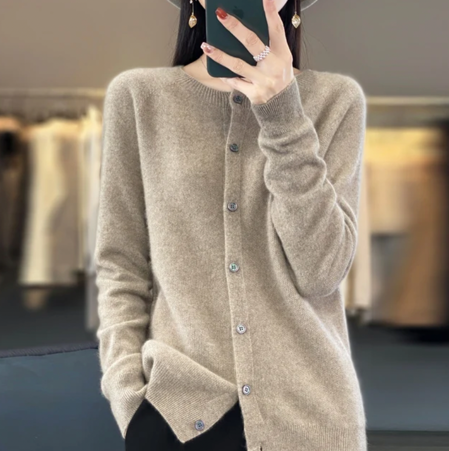 Laluna® | Elegante Knoopjes Cardigan