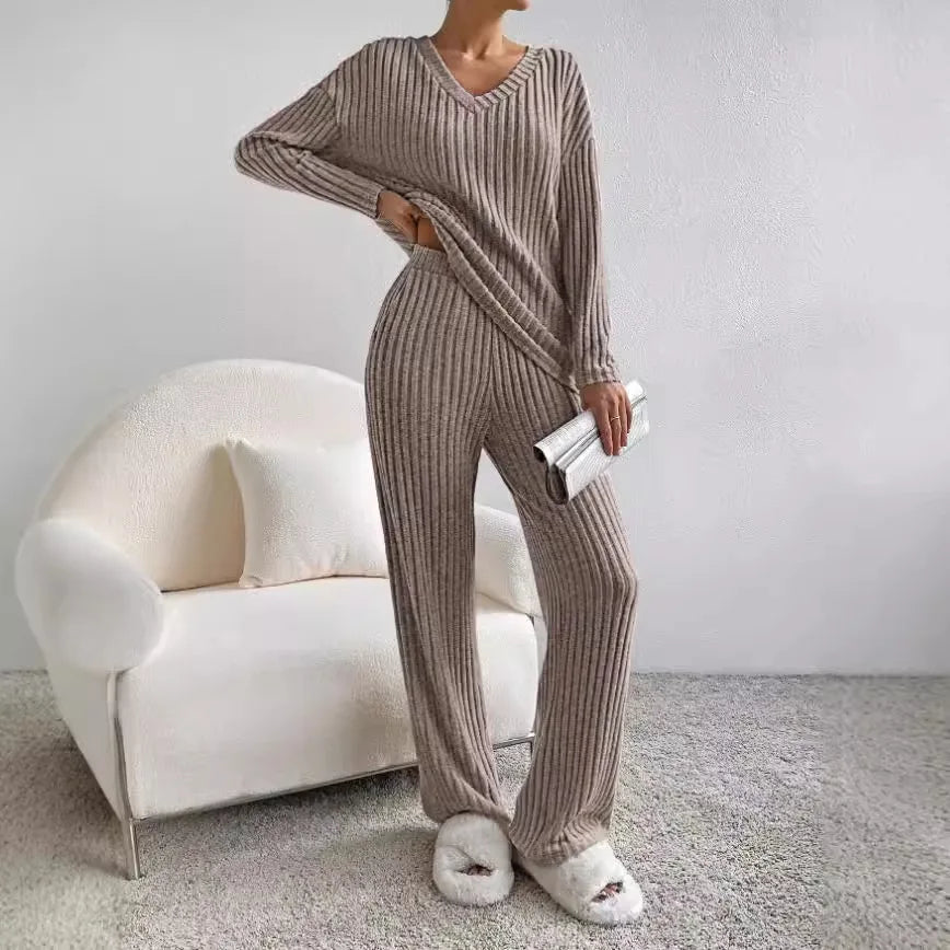 Laluna® | Gebreid Tweedelige Set